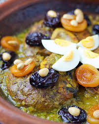 Tajine d'agneau aux pruneaux